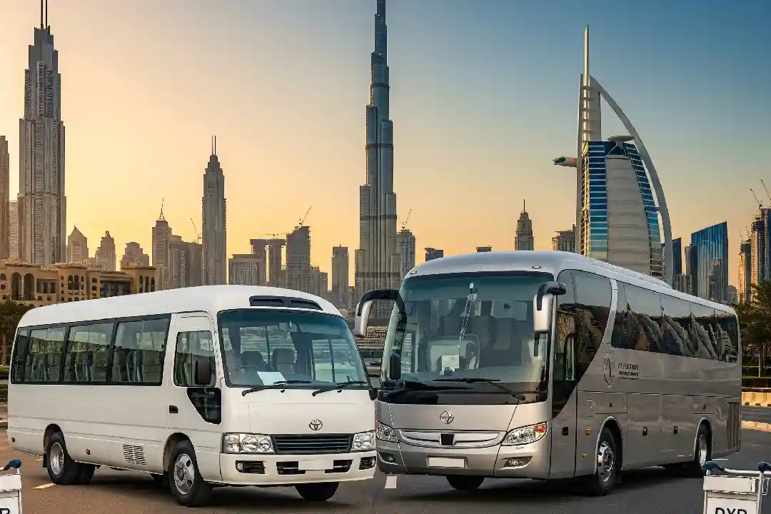 Bus Rental to Expo City Dubai for Events, Corporate Groups & Visitors