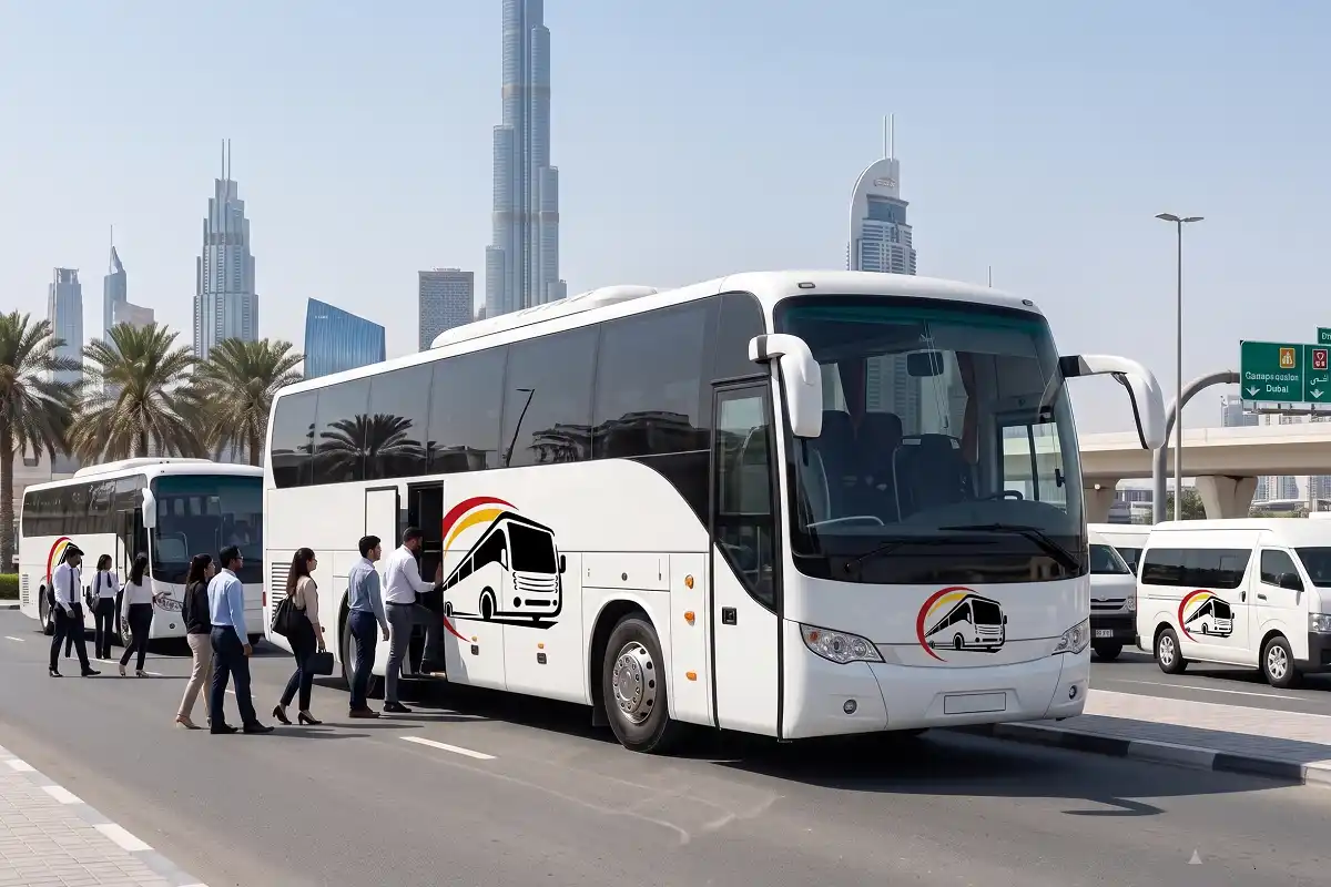 Staff Bus Rental Service in DUbai 