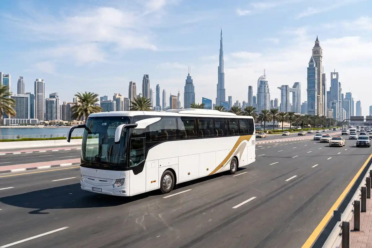 55 Seater Tour Coach Rental Dubai